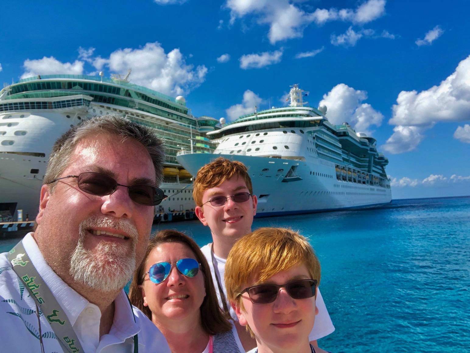 David Brodosi and family traveling Mexico
