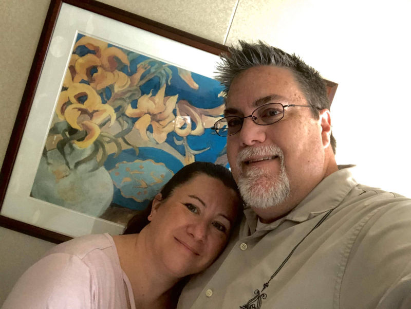 A Photo of David Brodosi and his wife